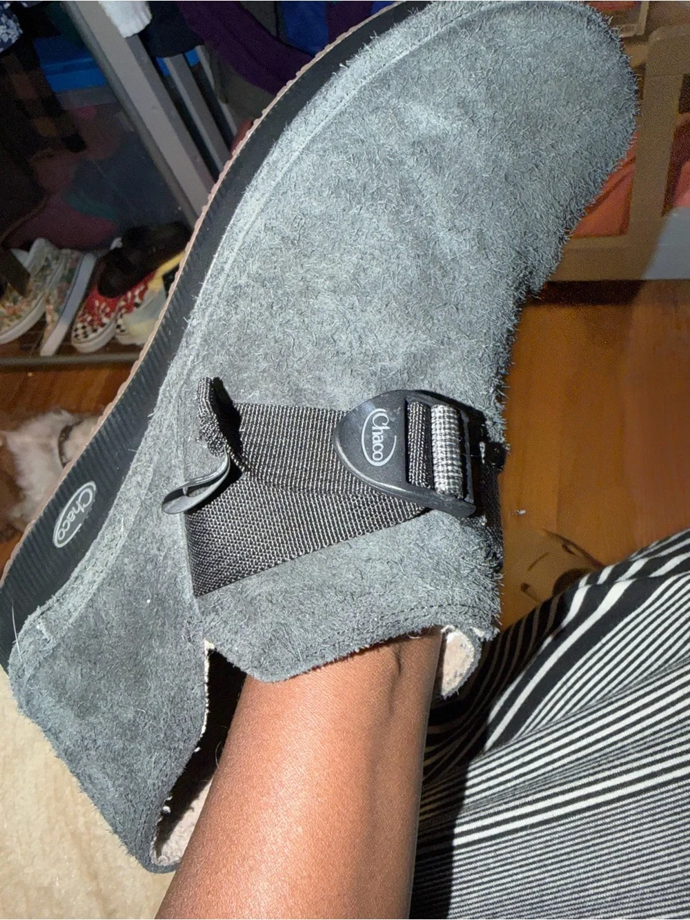 Chaco Men's Black Suede Chukka Boots